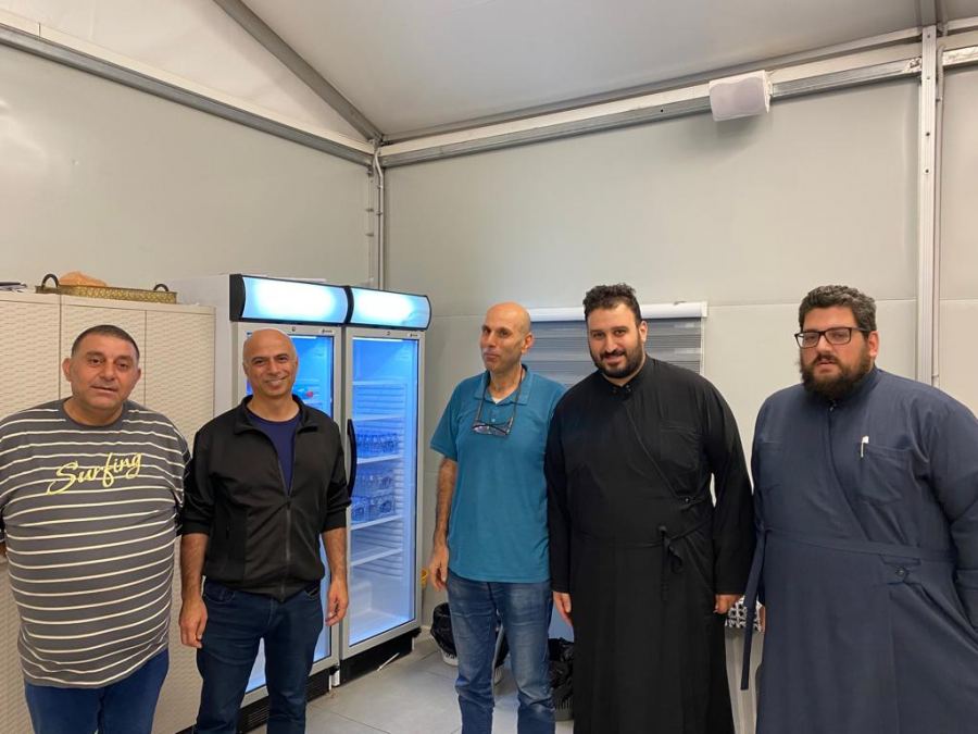 كفر ياسيف : المهندس نزار أبو رومي يزور مهرجان ليالي طفل المغارة